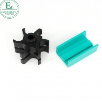  POM機(jī)械耐磨塑料零件CNC軸套襯套異形件滑塊尼龍件加工