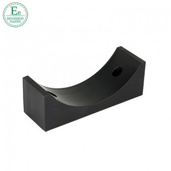  POM機(jī)械耐磨塑料零件CNC軸套襯套異形件滑塊尼龍件加工